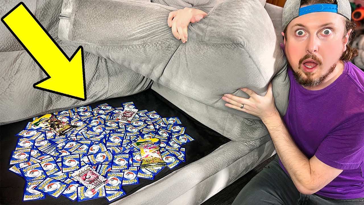 The Hidden Pokemon Cards CHALLENGE In My House! (opening)