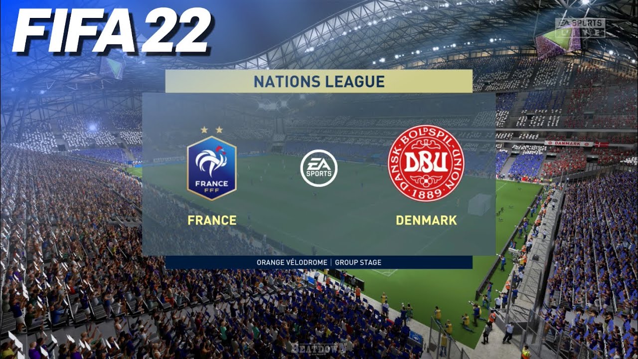 FIFA 22 - France vs. Denmark | Nations League