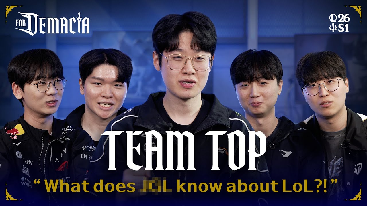 TEAM TOP Interview | 2026 Season Opening [For Demacia]