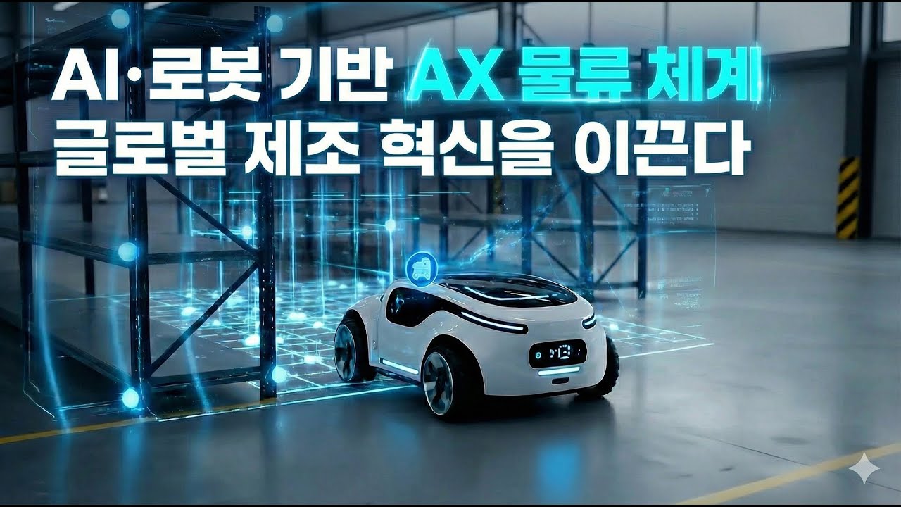 [AI NEWS+ ] AI·로봇 기반 AX 물류 체계… 글로벌 제조 혁신을 이끈다. #SKAX #MES #ACS #SLAM