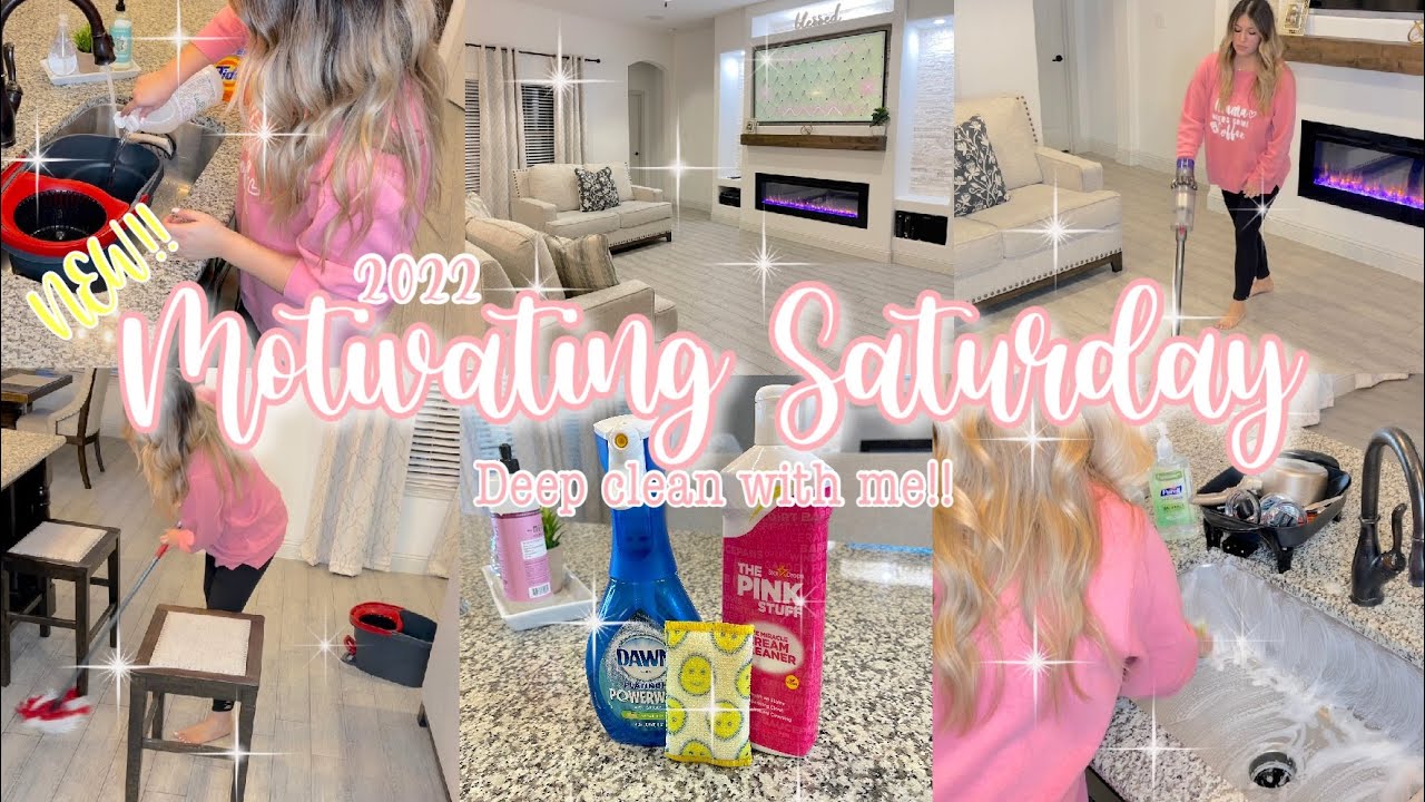 ✨NEW! 2022 SUPER MOTIVATIONAL DEEP CLEAN WITH ME! | CLEANING MOTIVATION | DEEP CLEANING