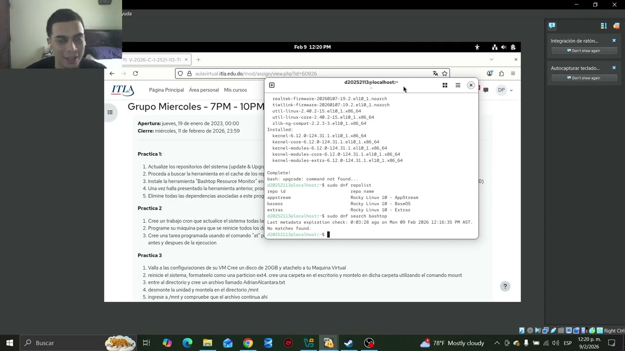 Laboratorio 2.1 Gestión de Paquetes y Repositorios en Rocky Linux
