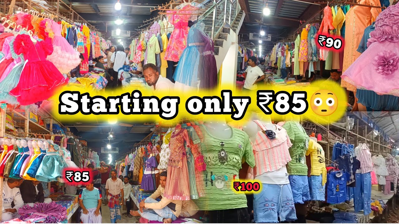 Sasata Wholesale👗👚👖 Readymade Market🔥(Howrah Ankurhati A.C Chala Haat)