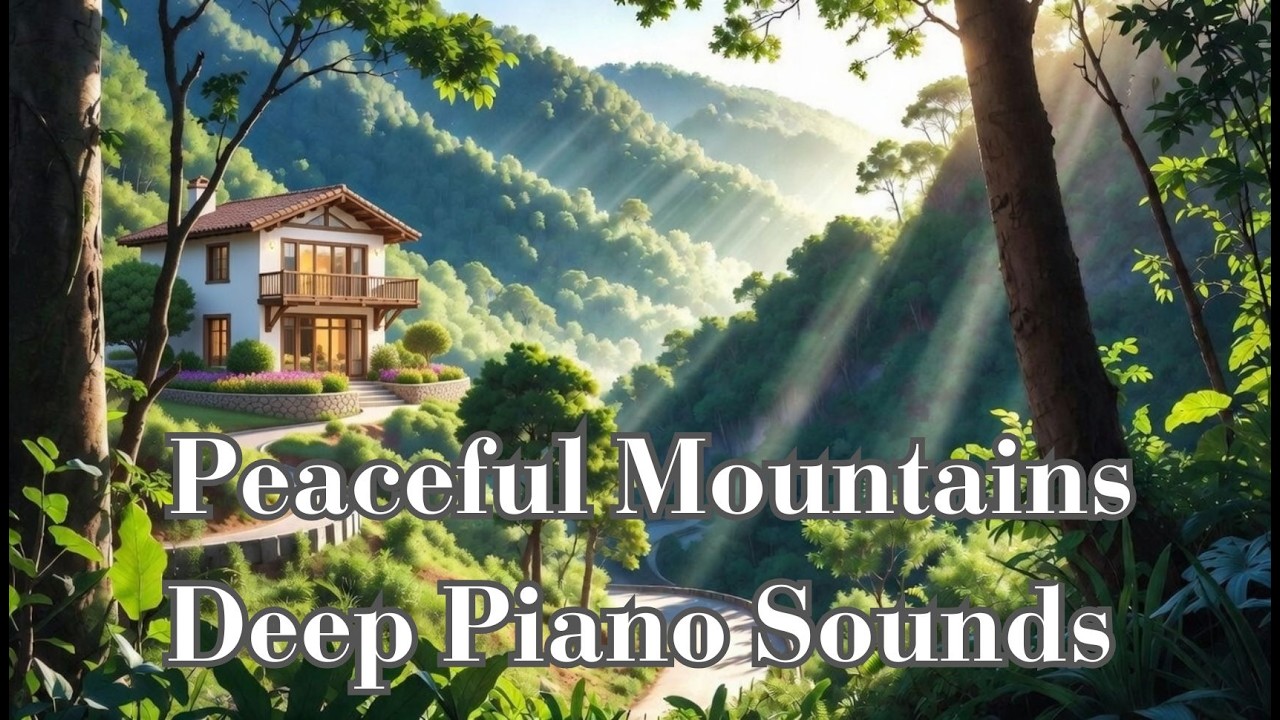Relaxing Piano Music – Peaceful Sunrise Drone 🌅 | 深いリラクゼーション | 깊은 휴식