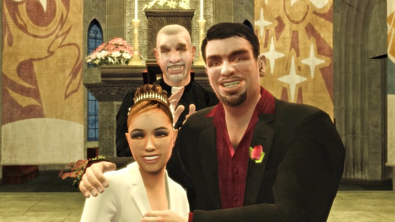 GTA IV: Winter Edition - Mission #86 - Mr. & Mrs. Bellic (Both Outcomes)