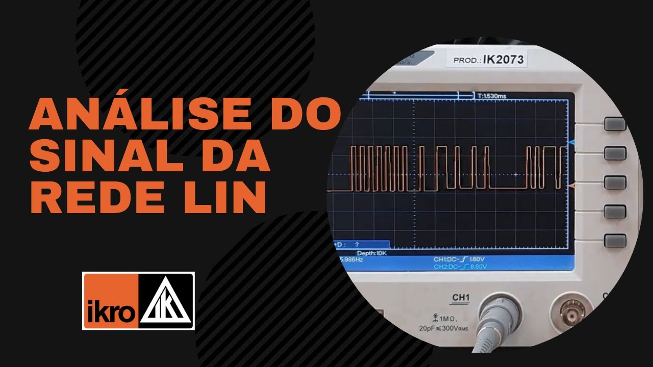Análise do sinal da rede LIN