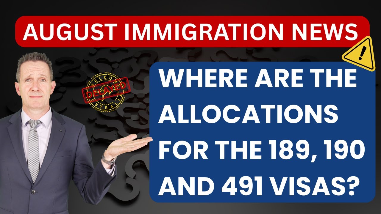 Visa Crisis | Relationship Registration Delays | More Student Visas Available | English Test Updates