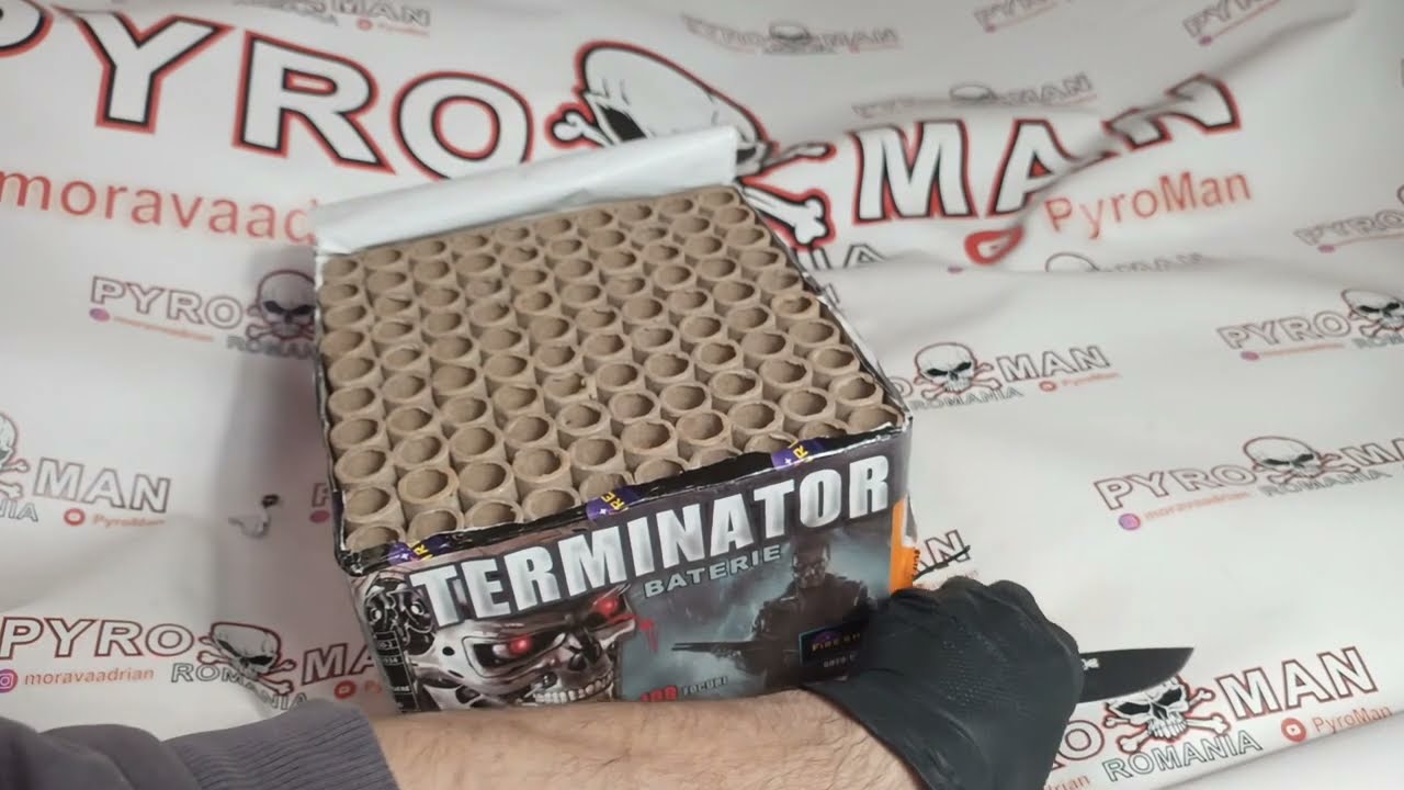 Terminator GH20-100-2  - Baterie de Artificii de la Fireshow - Review +Test