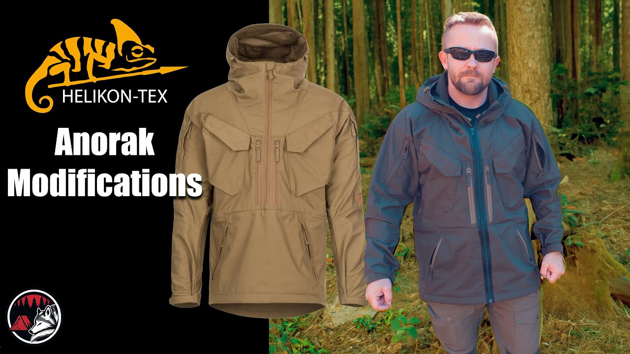 Helikon-Tex Anorak Modifications / Alterations - Woodman - Pilgrim - Windrunner