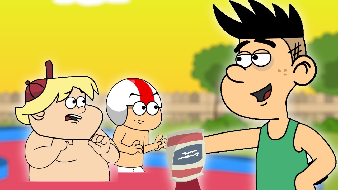 Brad ruins Kick and Gunther's Pool Party/Grounded