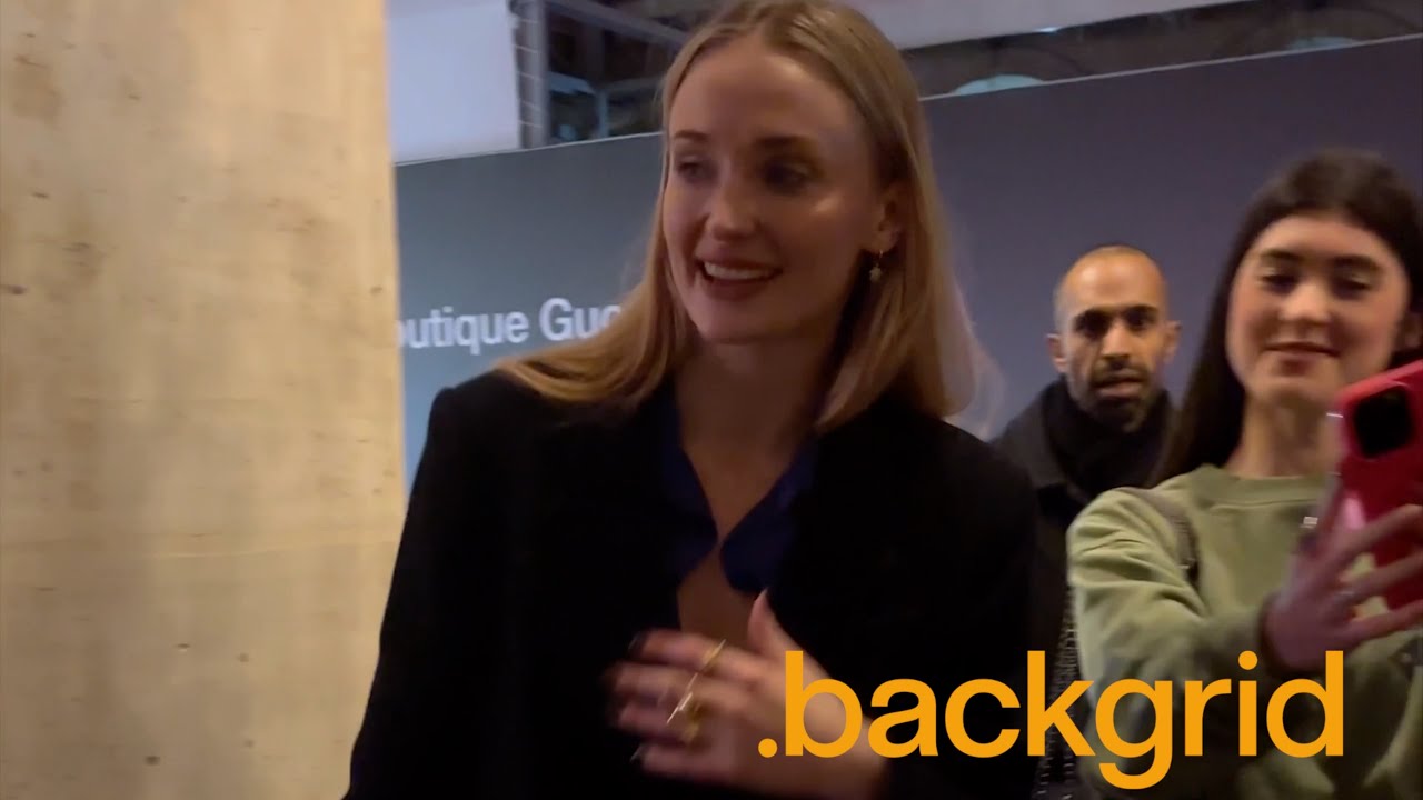 Sophie Turner delights fans with selfies outside Costes Restaurant in Paris, France