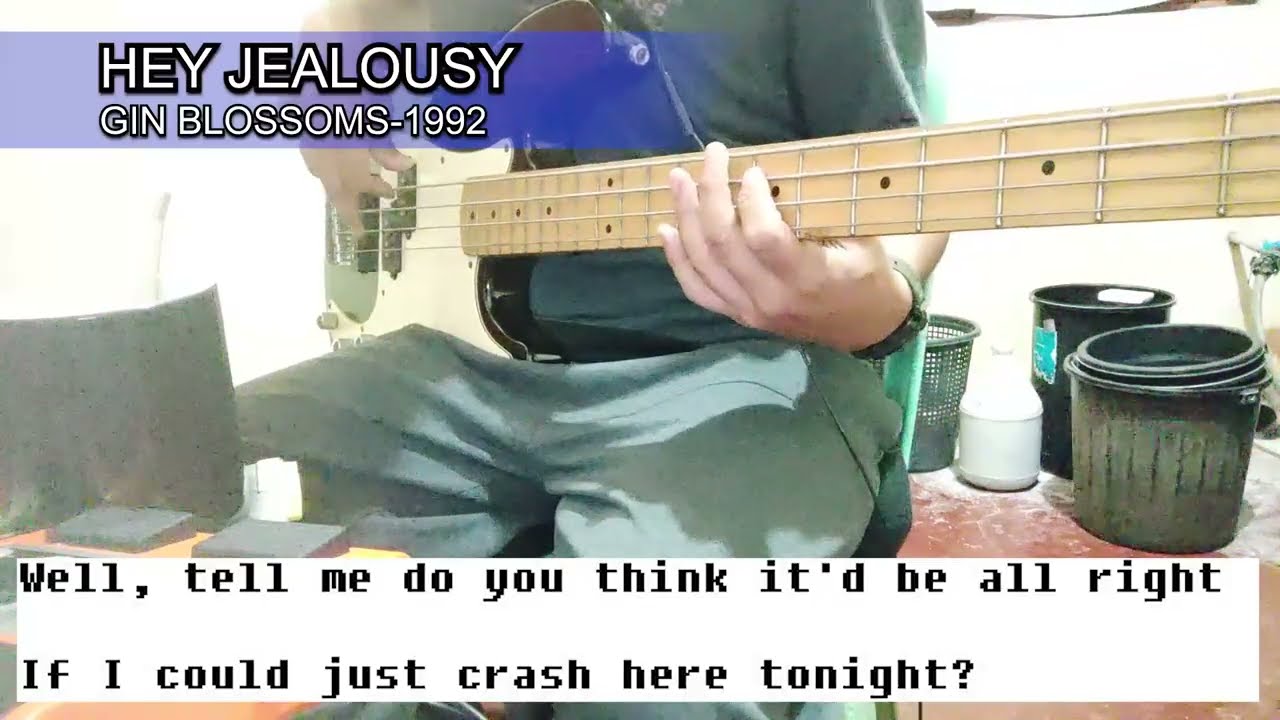 HEY JEALOUSY | BASS SESSION 1  #mrbrainer #bassmusic #bassmusic #v8soundcard #joyo #ginblossoms