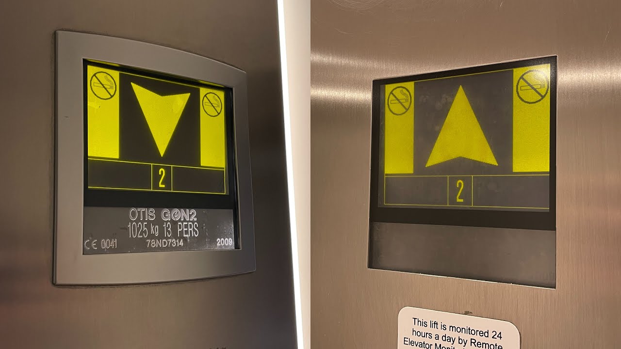 One's Got A Bit Rough! The Unique OTIS Gen2 Lifts At The Leonardo Hotel (Jurys Inn) In Aberdeen
