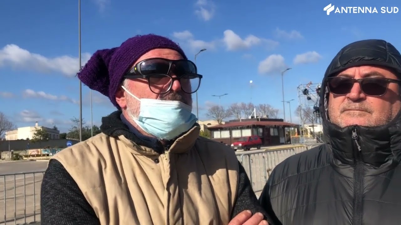 14 gennaio 2022 - Novoli, la focara è caduta o è un intervento tecnico?