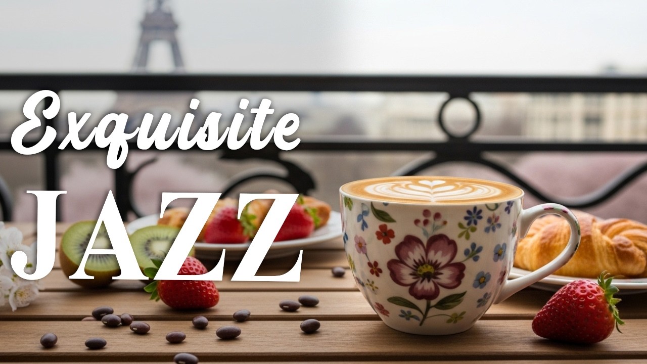 Exquisite Jazz Music ☕ Relaxing Morning Coffee Music for Work, Study & Cozy Office Ambience