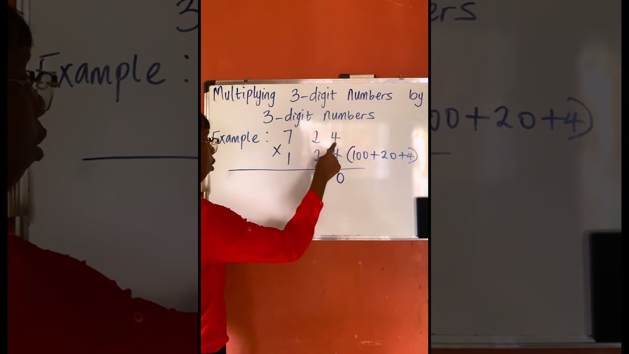 Simple steps to multiply three-digit numbers without stress.