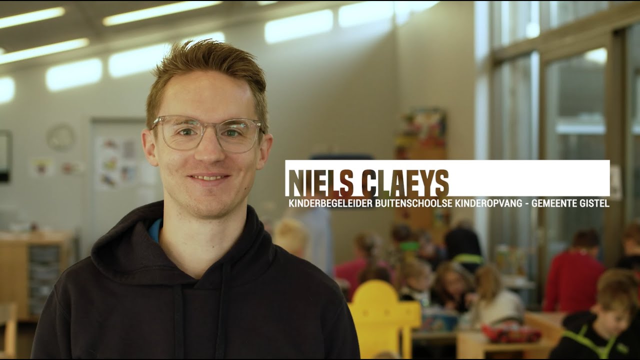 Niels Claeys - Kinderbegeleider Buitenschoolse Kinderopvang - Gemeente Gistel