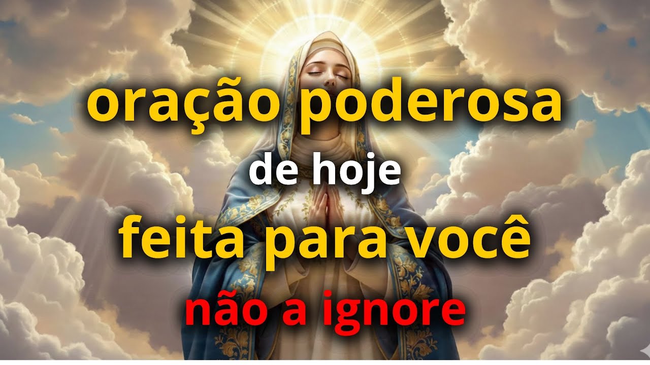 REZE AGORA! Oração da Medalha Milagrosa para Receber Seu Milagre HOJE 🙏✨