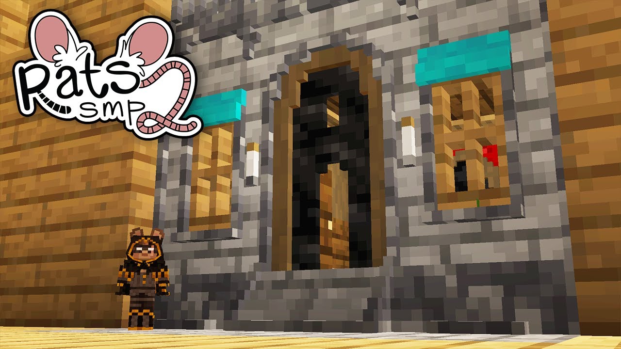 Let's Build THE RAT LAIR!!! - Rats SMP - Day 2!!!