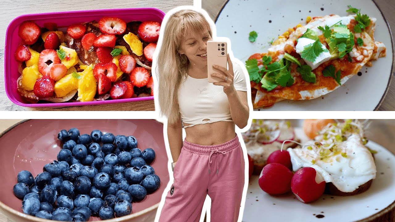 CO JEM W CIĄGU DNIA? 🍒VLOG | PROSTE I ZDROWE POSIŁKI 🥑| Codziennie Fit