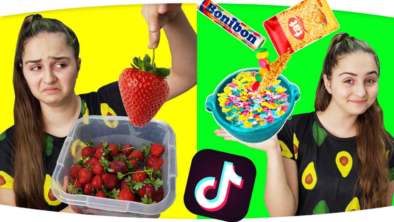 TikTok Yemek Hilelerini Test Ettim! ÇİLEKTEKİ BÖCEKLER DOĞRU MU?