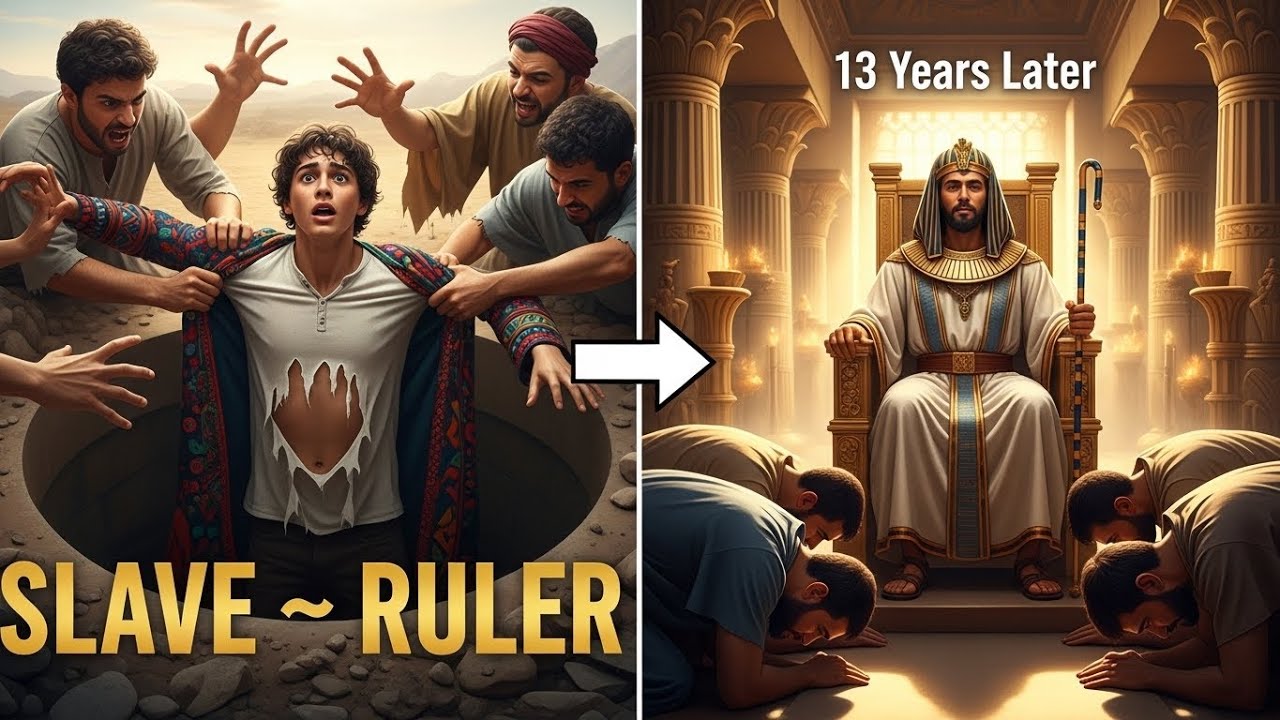 He Was Sold as a SLAVE by His Brothers... Then Became Egypt's Second-In-Command (Joseph)
