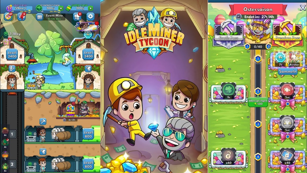 Idle Miner Tycoon | Easter Season 2026 | Hacked Gameplay 