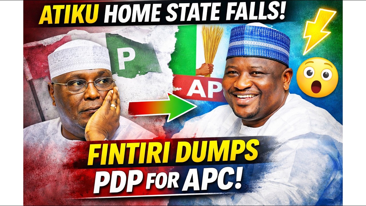 Adamawa Governor Fintiri Dumps PDP for APC, Moves Massive Political Structure
