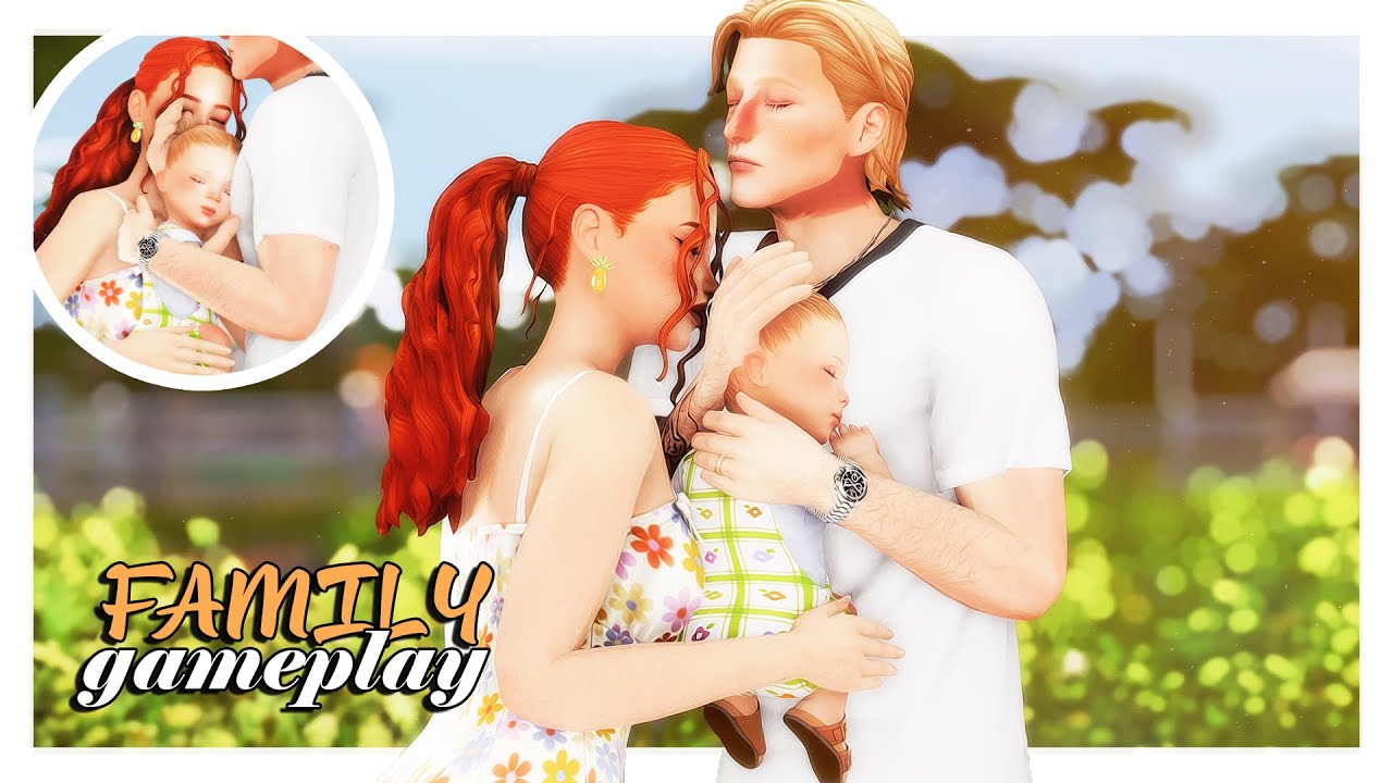 Я могу играть в Симс ТАК часами! Семья с инфантом на ранчо 💛 Древо на SimsDynastyTree | The Sims 4