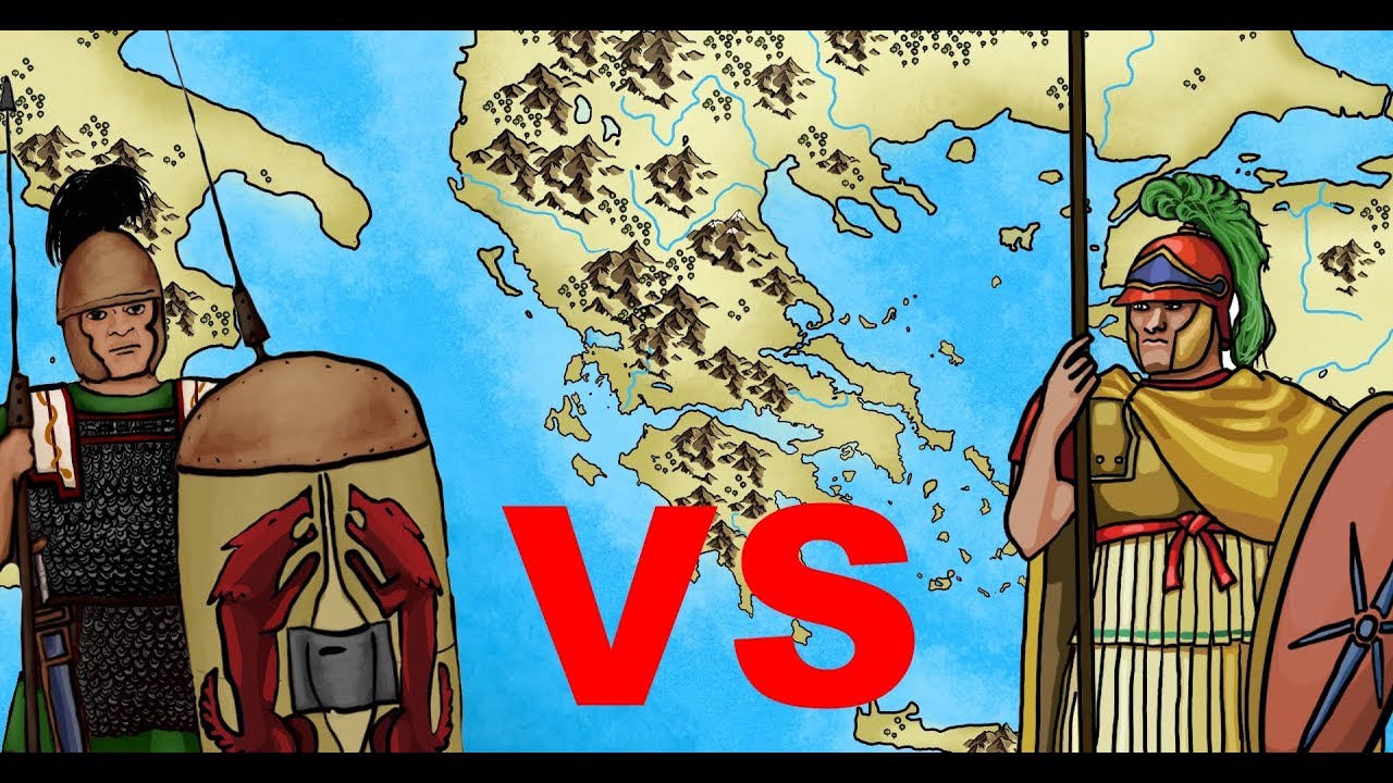 Roman legion vs Macedonian phalanx