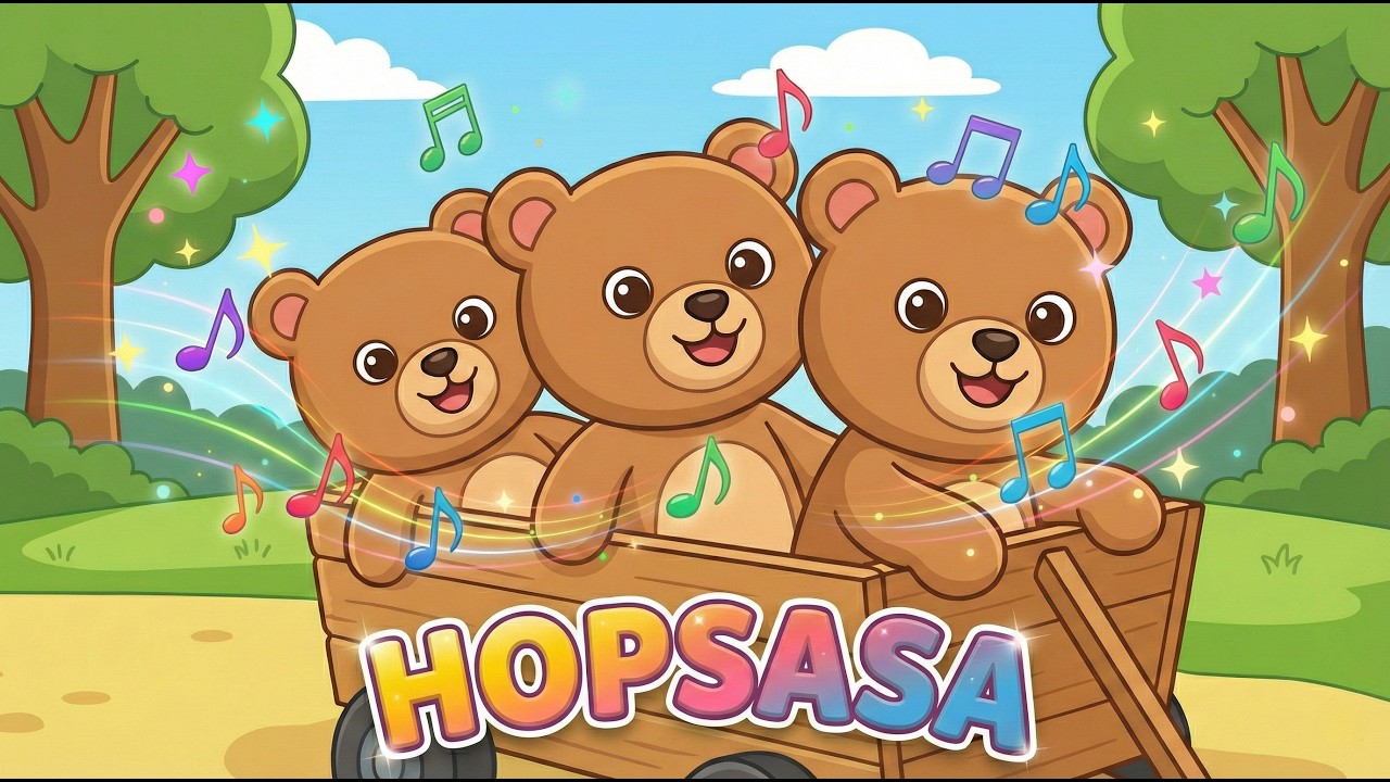 🐻 Jadą Jadą Misie Śmieją Im Się Pysie - Piosenki Dla Dzieci