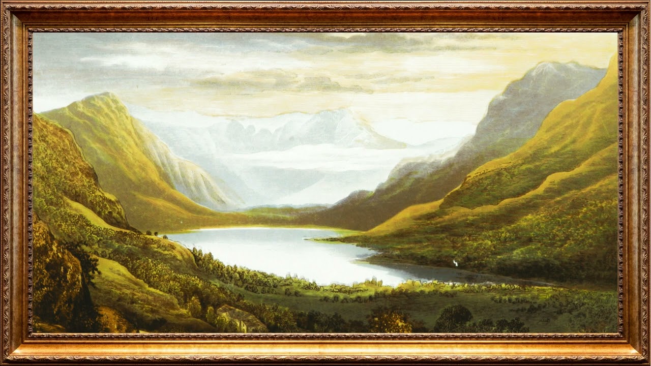 Luxury Art Vintage Oil Painting | Framed Art Aesthetics Screensaver for TV