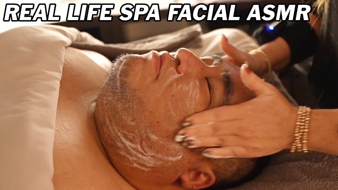ASMR Pampering My Face | Massage & Facial Skincare