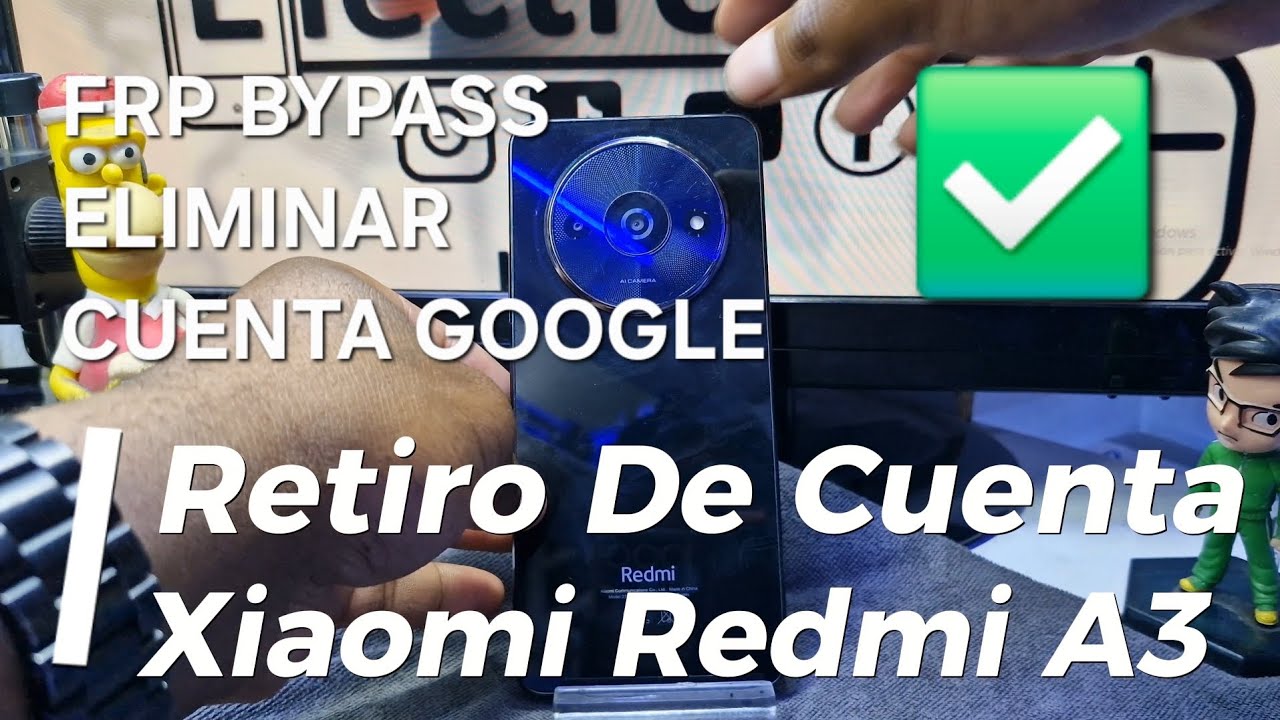 Como Eliminar Cuenta Google Xiaomi Redmi A3 
