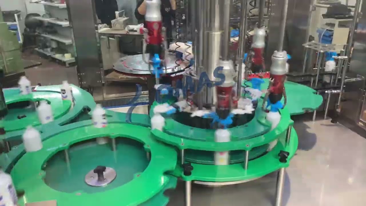 ACRIUS ROTARY MONOBLOCK FILLING AND CAPPING(Trigger, Pump, Spray, Screw, Push-in)
