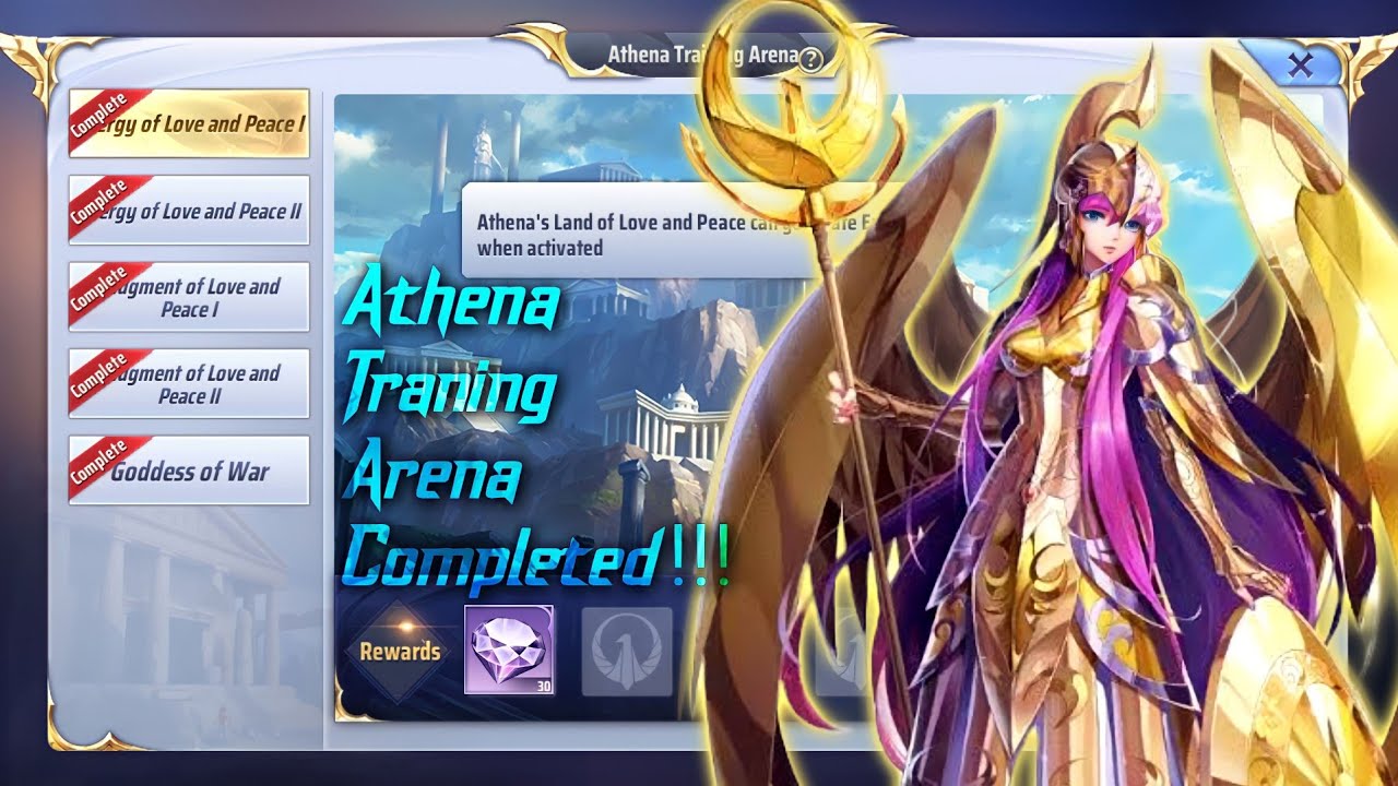 Saint Seiya Awakening : KOTZ (GLOBAL) Athena Traning Arena