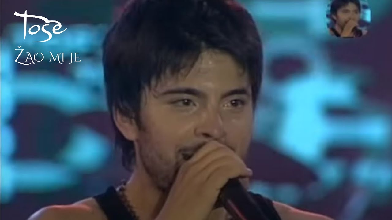 Toše Proeski - Žao mi je - (LIVE 2006)