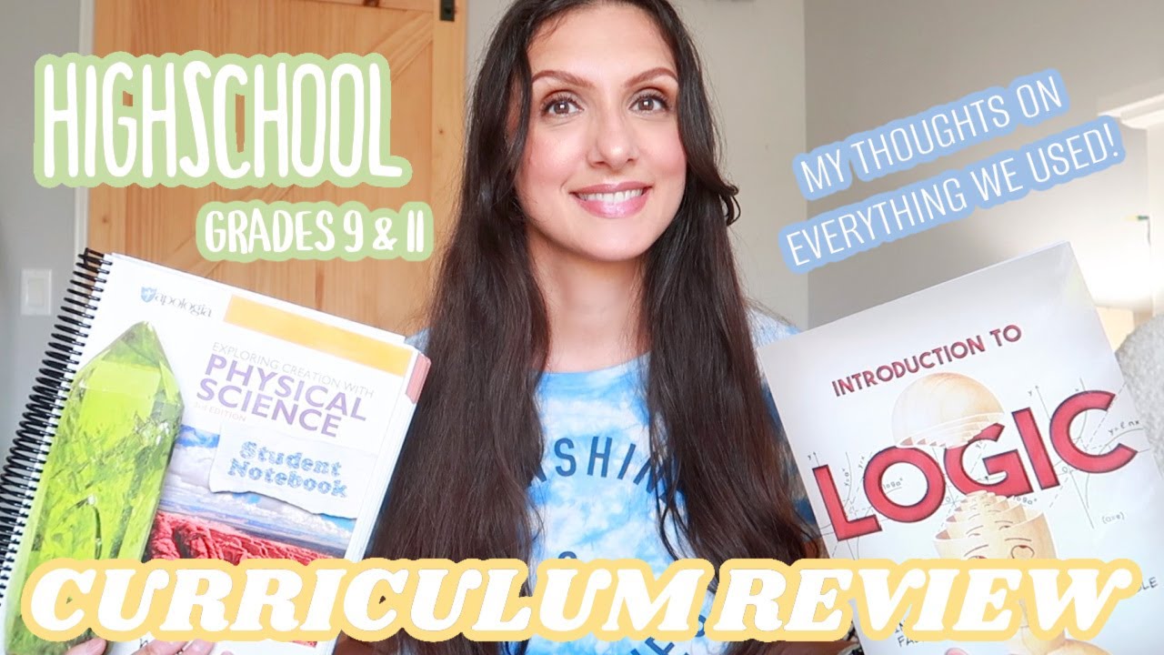 END OF THE YEAR HOMESCHOOL CURRICULUM REVIEW - GRADE 9 & 11 | My Thoughts on How We Do High School