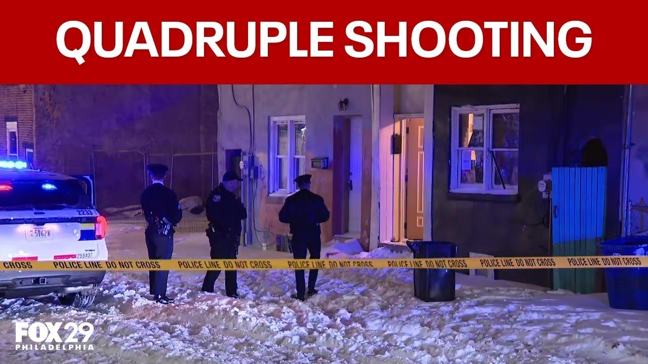 North Philadelphia shooting: Man killed in quadruple shooting inside Philly home