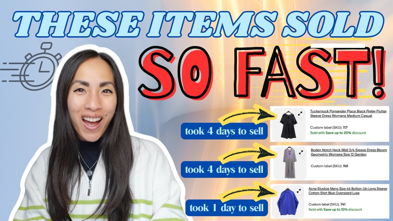 Эти модели и бренды раскупаются ОЧЕНЬ БЫСТРО! Что продавалось на eBay, Poshmark и Mercari?