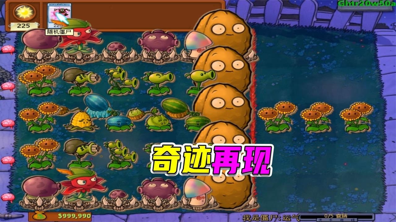 植物大战僵尸：四大投手伤害拉满，读报二爷秒开无敌