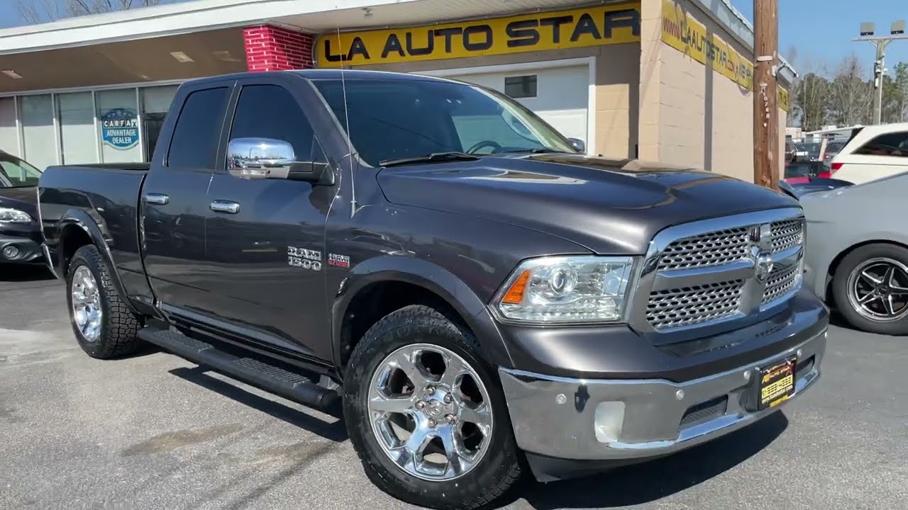 2017 Ram 1500 Quad Cab Laramie Pickup 4D 6 1/3 ft @LAAutoStar