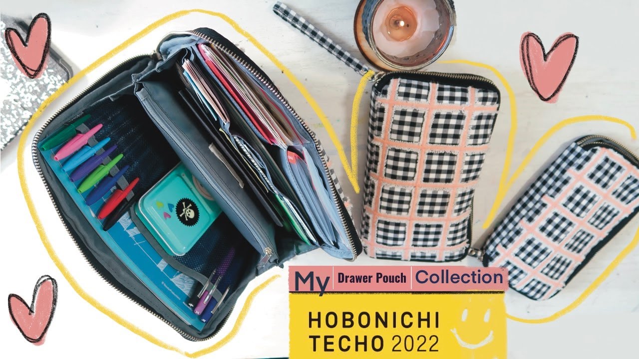 HOBONICHI Drawer Pouch Collection ✨ LittleCreativeLife