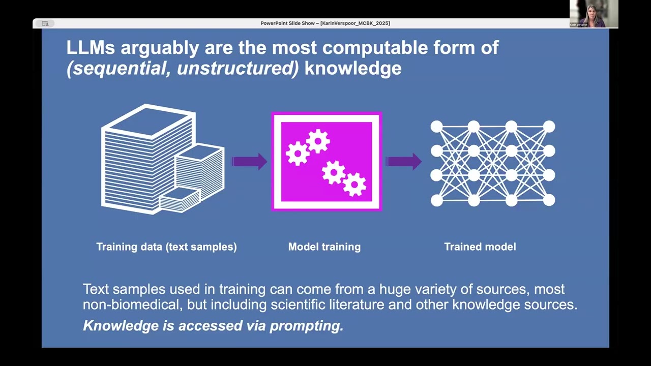 Karin Verspoor - Enabling Conditions for Building Computable Models of Real-World Health Data