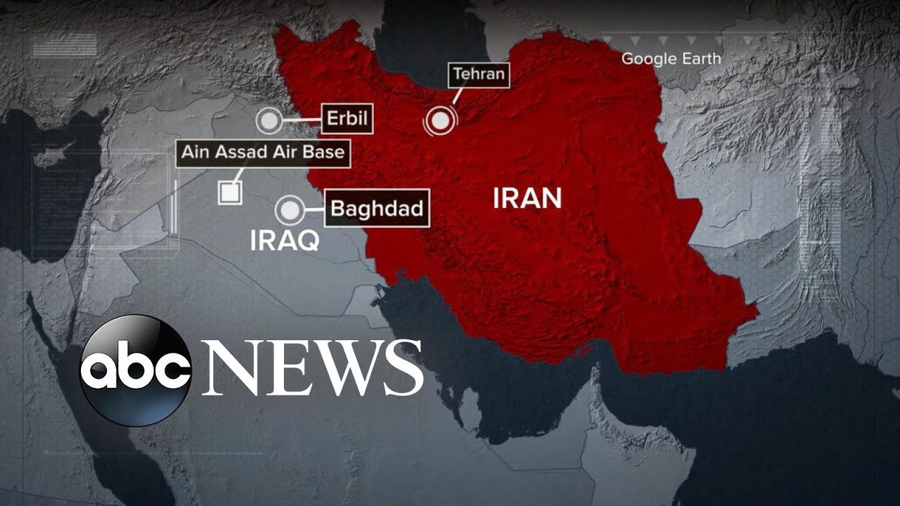 Iran launches missiles at US military facilities in Iraq