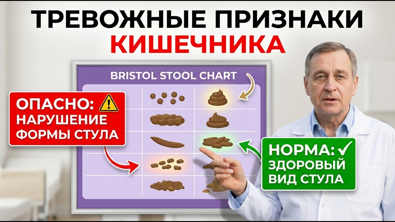 Если кал стал ТАКИМ — не откладывайте обследование