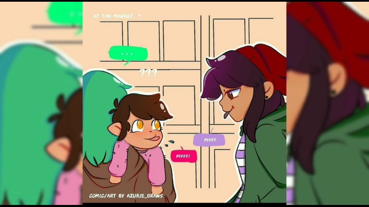 Cómic de the owl house de Luz y Amity #39 [Cómic en Español]
