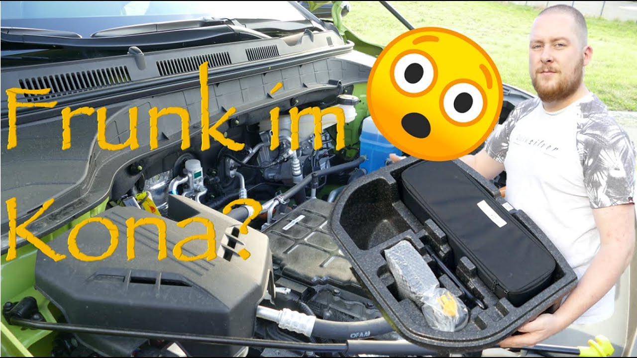 Zu wenig Stauraum? - Frunk im Hyundai Kona Elektro [Deutsch] | Vision E Drive #7