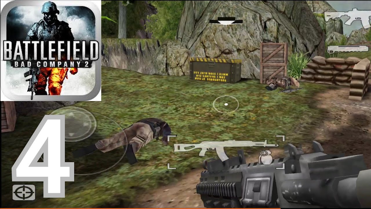 Battlefield: Bad Company 2 - Gameplay Walkthrough Part 4 (Android, iOS) - Intercept The Convoy