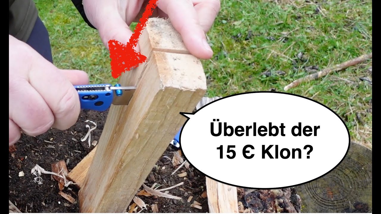 Benchmade vs. China-Klon: Nur ein Bugout Messer kann gewinnen!